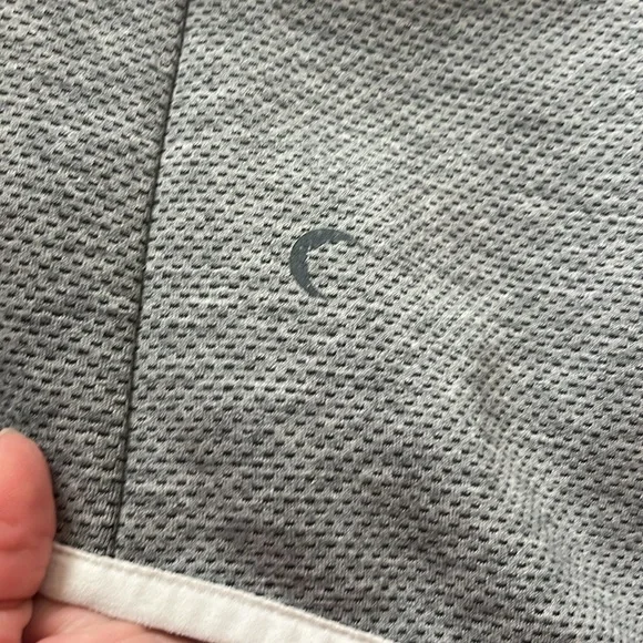 EUC Gray with white trim Zyia full zip jacket - Picture 10 of 15